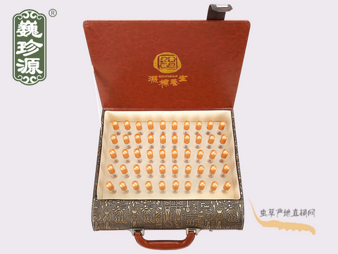 冬蟲夏草精美禮盒 手提式50支管